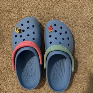 Blue crocs! Womens size 7!